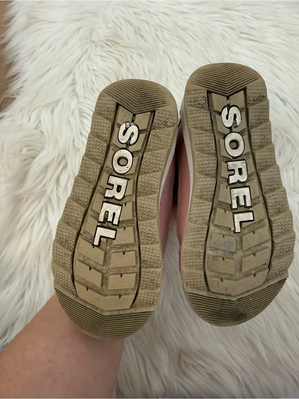 Sorel Baby Pink Kids Winter Boots - Size 10K